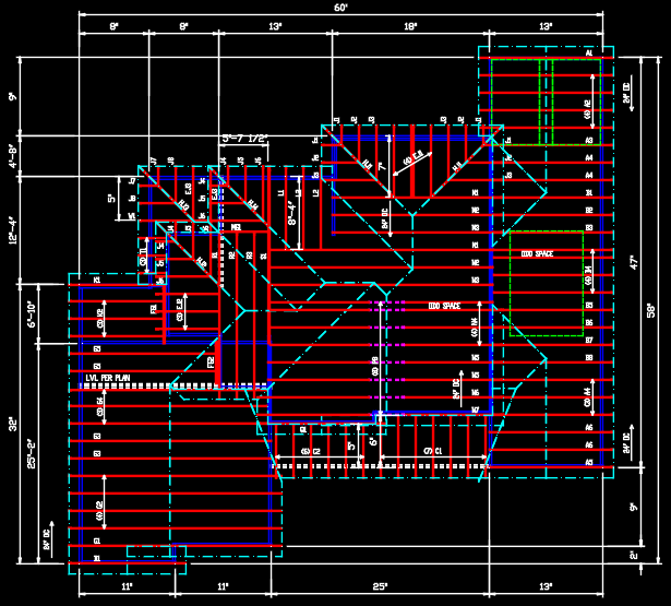 Truss layout 005