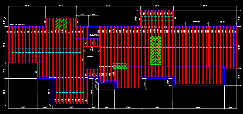 Truss layout 007