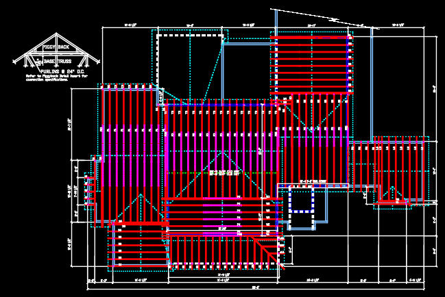 Truss layout 010