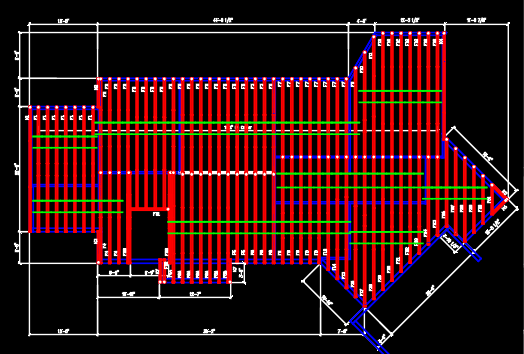 Truss layout 011