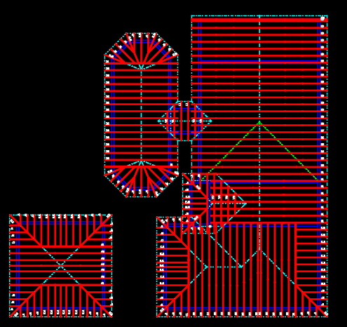 Truss layout 016