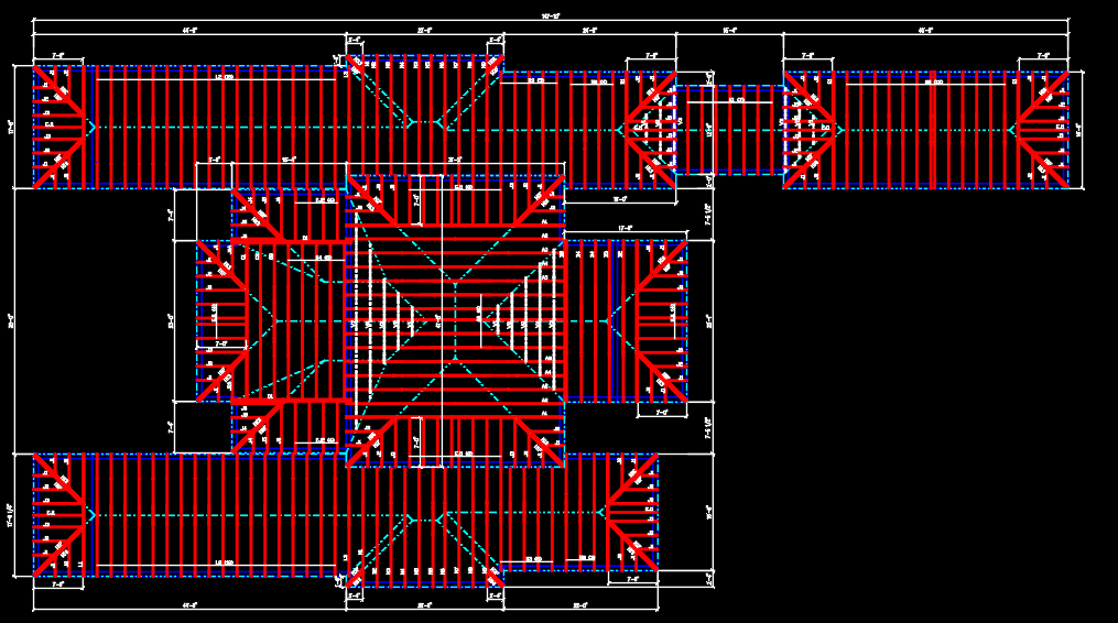 Truss layout 018
