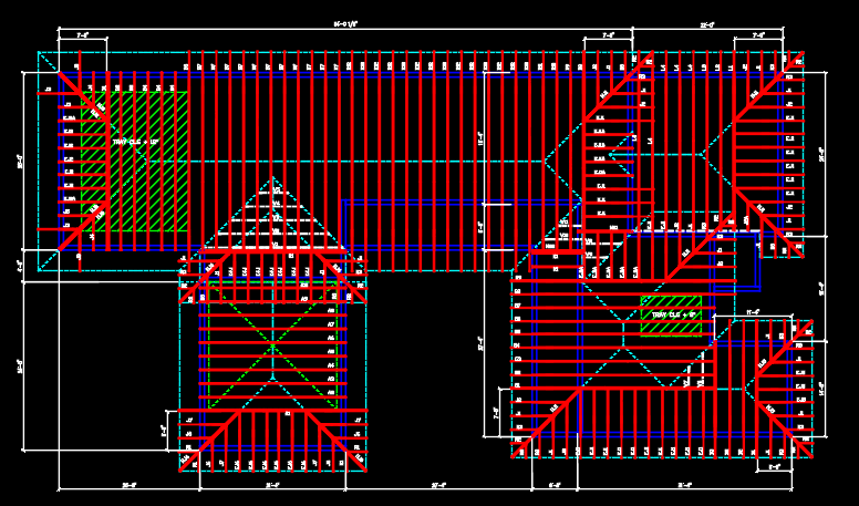 Truss layout 019